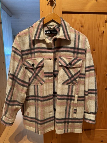 Zara damen jacke kariert - jacke, kariert,