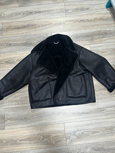 Zara damen jacke kunstleder - zara,