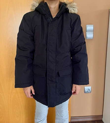 Zara jungen winter parka - jungen, winter-parka