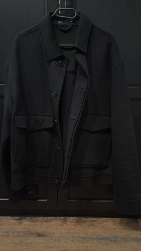 Zara jacke aus wolle - aus, größe