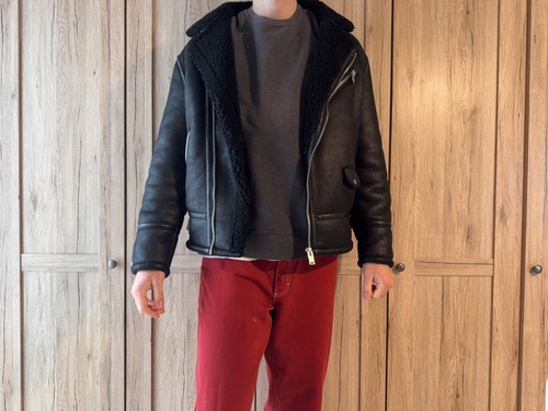 Vintage zara retro shearling - zara,