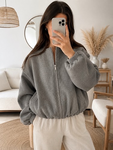 Damen fleecejacke gefüttert - fleecejacke,
