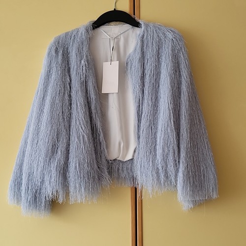 Zara damen kunstfelljacke - zara,