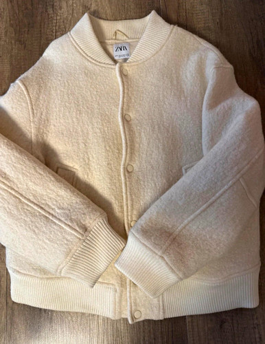 Zara unisex bomberjacke - zara, beige