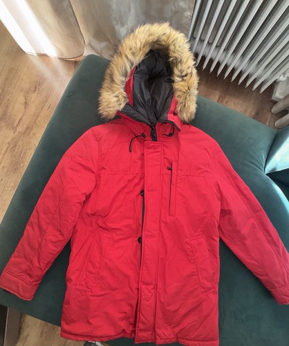 Zara herren parka mantel - zara,