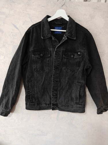 Zara man jeansjacke schwarz - zara,