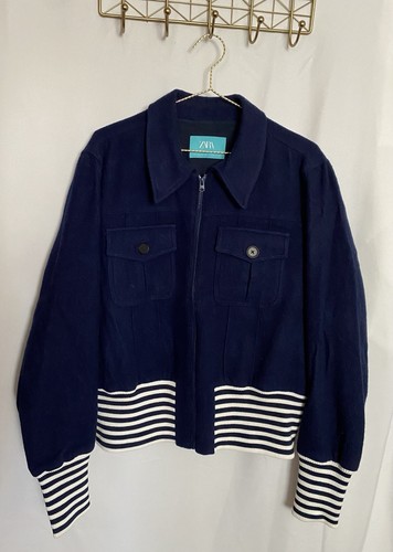 Zara wolle jacke - zara, l